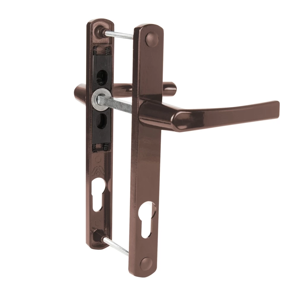 Фото Ручка на планке HANDLE.85.25.67-75 RAL 8017 коричневый