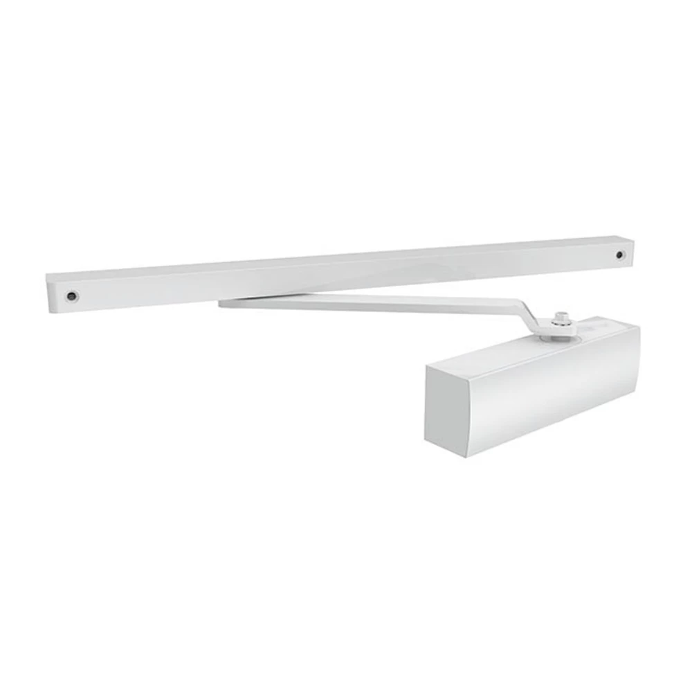 Фото Доводчик дверной со скользящей тягой DCSLIDER85 (DCS-85) WH (белый)