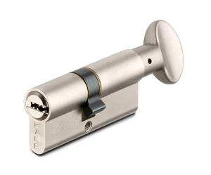 Цилиндровый механизм с вертушкой 164 SM/80 (30+10+40) mm никель 5 кл.