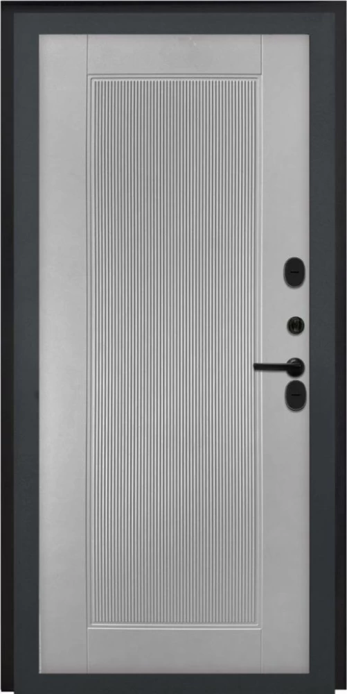 Входная дверь ДвериПРО L-3b ПВХ 10мм Астрод Velutto Grigio DPRO195703 внутренняя сторона