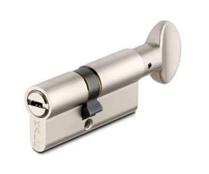 Цилиндровый механизм с вертушкой 164 BM/80 (30+10+40) mm никель 5 кл.