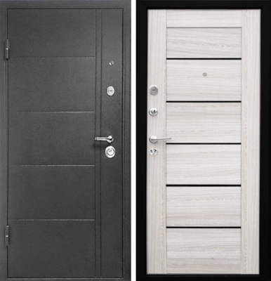 Дверь Эверест Царга сандал Серый